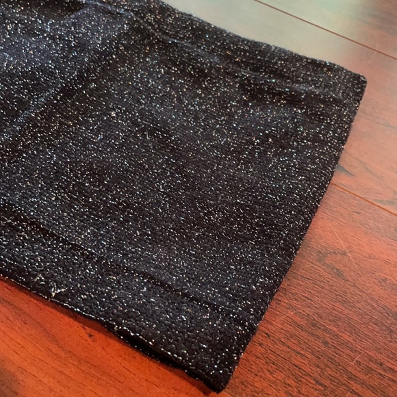 Black sparkly Bandeau top - Picture 3 of 3